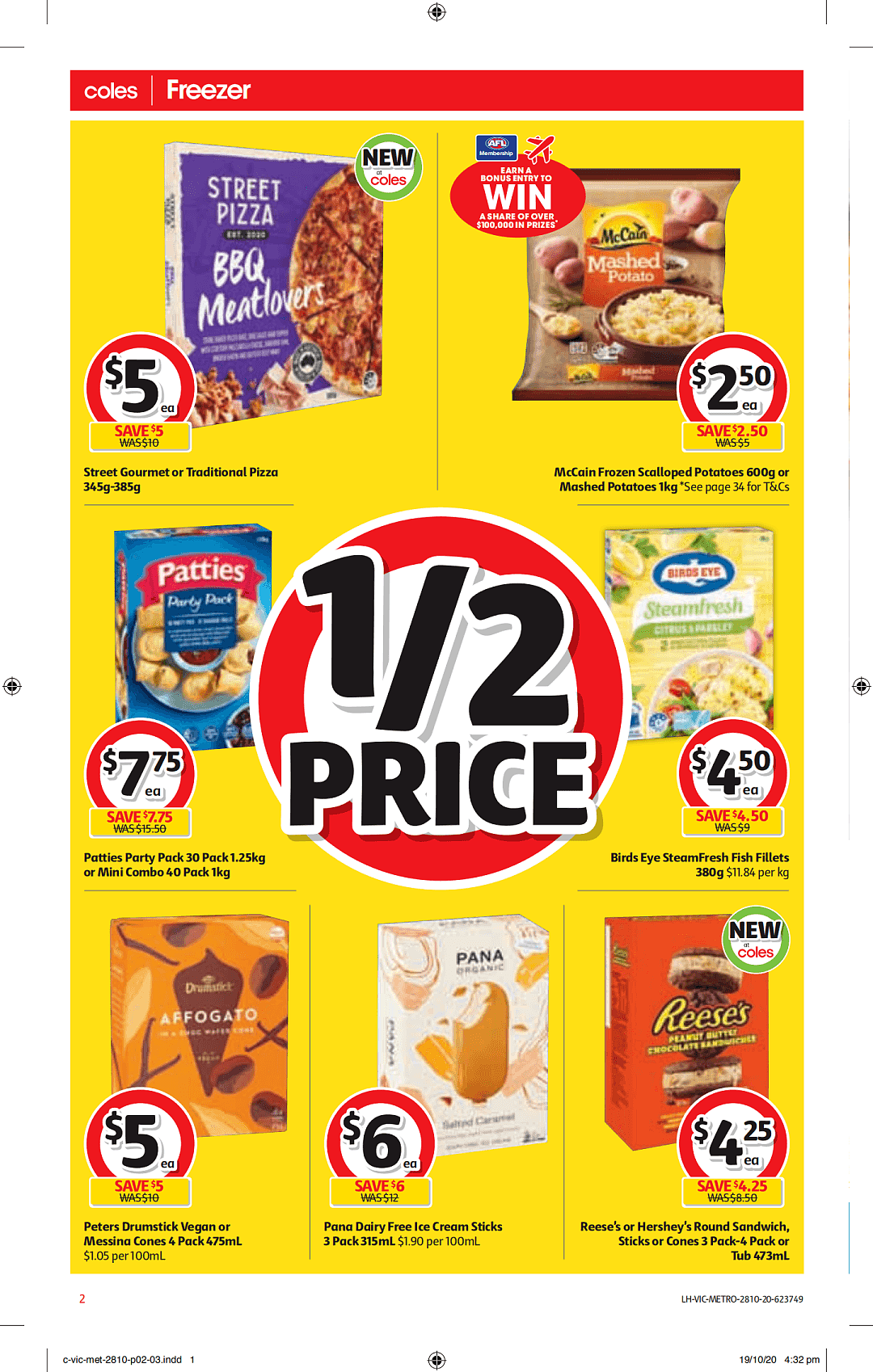 Coles 10月28日-11月3日折扣，万圣节糖果半价、新式猪肉饺尝鲜价 - 2