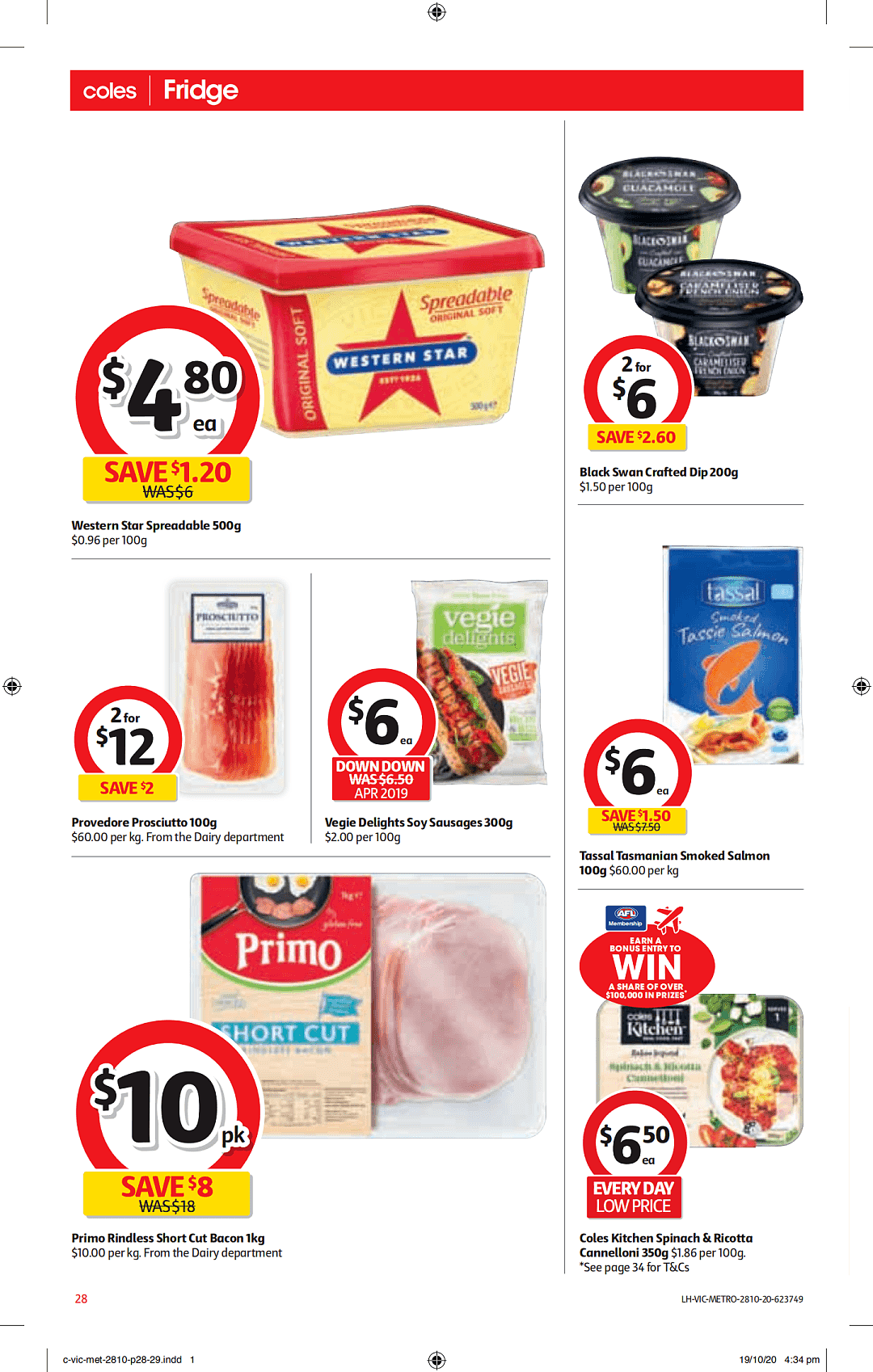 Coles 10月28日-11月3日折扣，万圣节糖果半价、新式猪肉饺尝鲜价 - 34