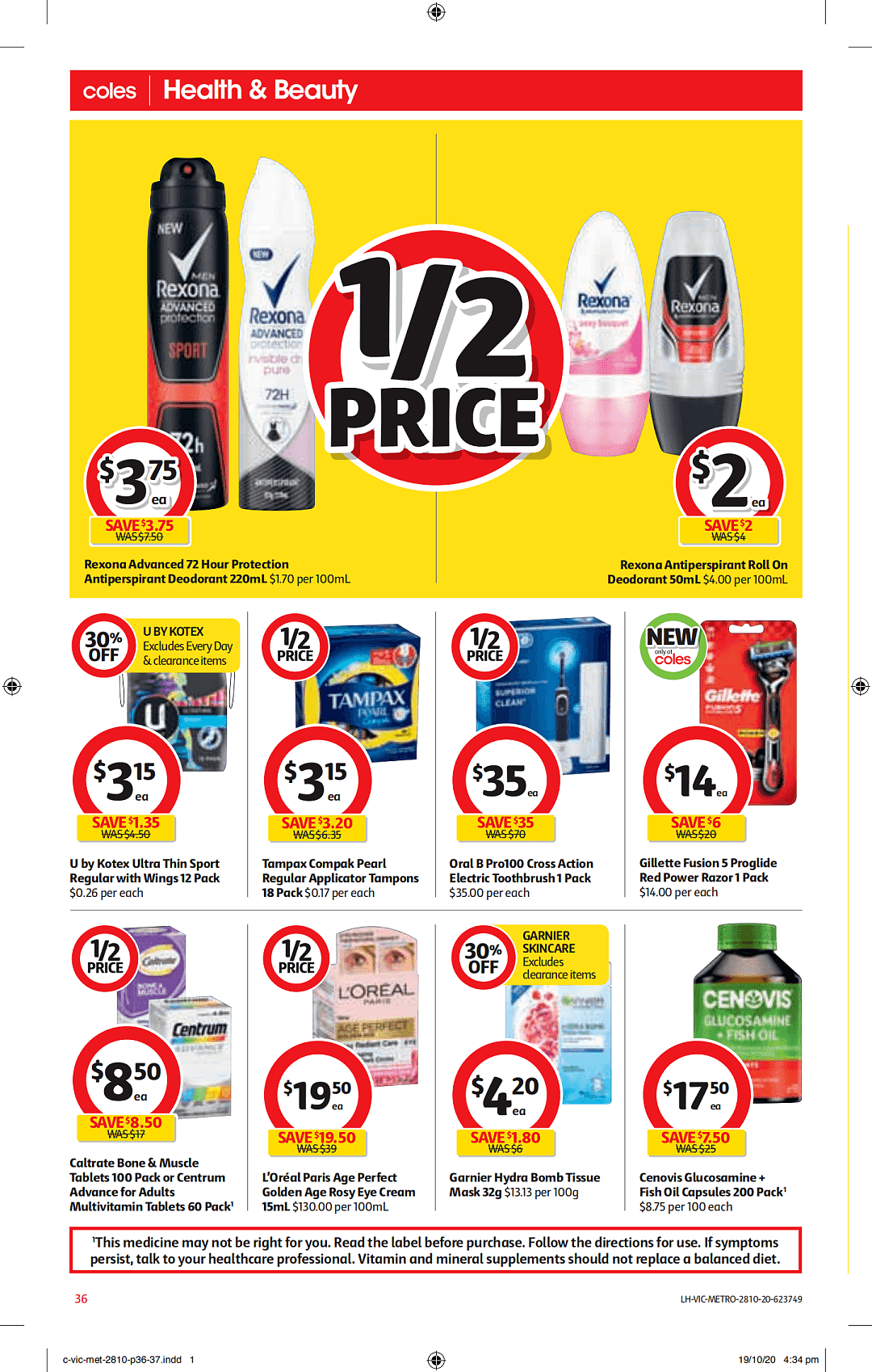 Coles 10月28日-11月3日折扣，万圣节糖果半价、新式猪肉饺尝鲜价 - 42