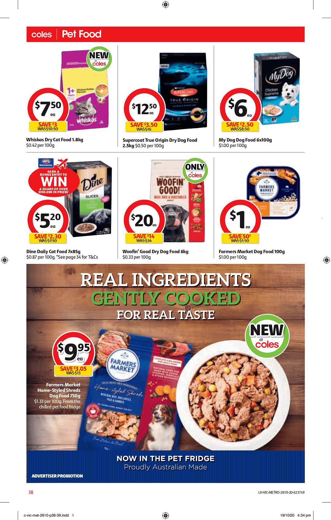 Coles 10月28日-11月3日折扣，万圣节糖果半价、新式猪肉饺尝鲜价 - 44