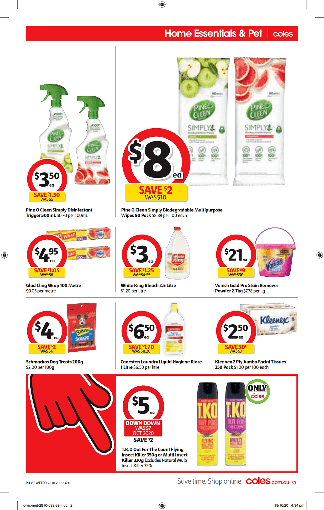 Coles 10月28日-11月3日折扣，万圣节糖果半价、新式猪肉饺尝鲜价 - 45