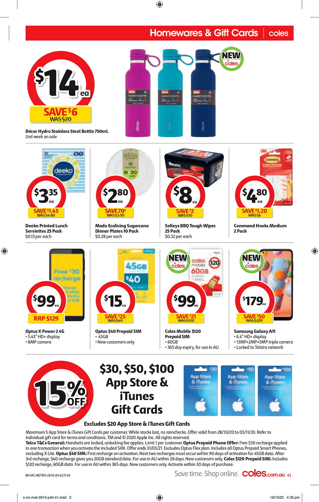 Coles 10月28日-11月3日折扣，万圣节糖果半价、新式猪肉饺尝鲜价 - 15