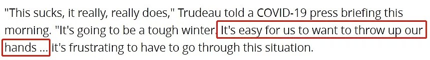 加拿大总理大爆粗口：新冠疫情烂透了，简直想放弃， 一群蠢货正毁掉这个国家！（组图） - 4