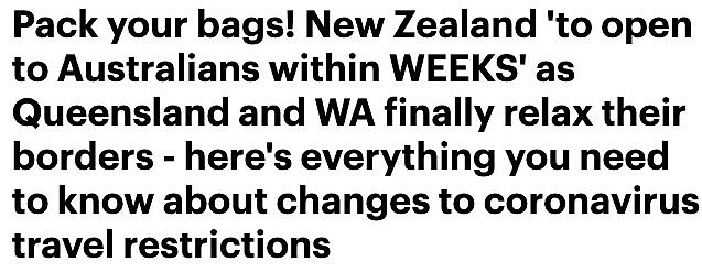 媒体爆料：新西兰很快对澳洲开边境！纽航冻结所有国际航班预订；下周起这些人强制检测（组图） - 8