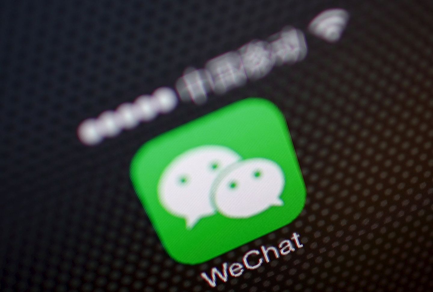 中国互联网公司腾讯旗下的微信（WeChat）在全球各地有着超过10亿用户。（路透社）