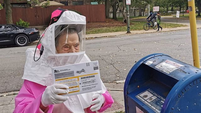 多个美国州份因应新冠肺炎疫情，放宽选民提早或以邮寄方式投票的要求。