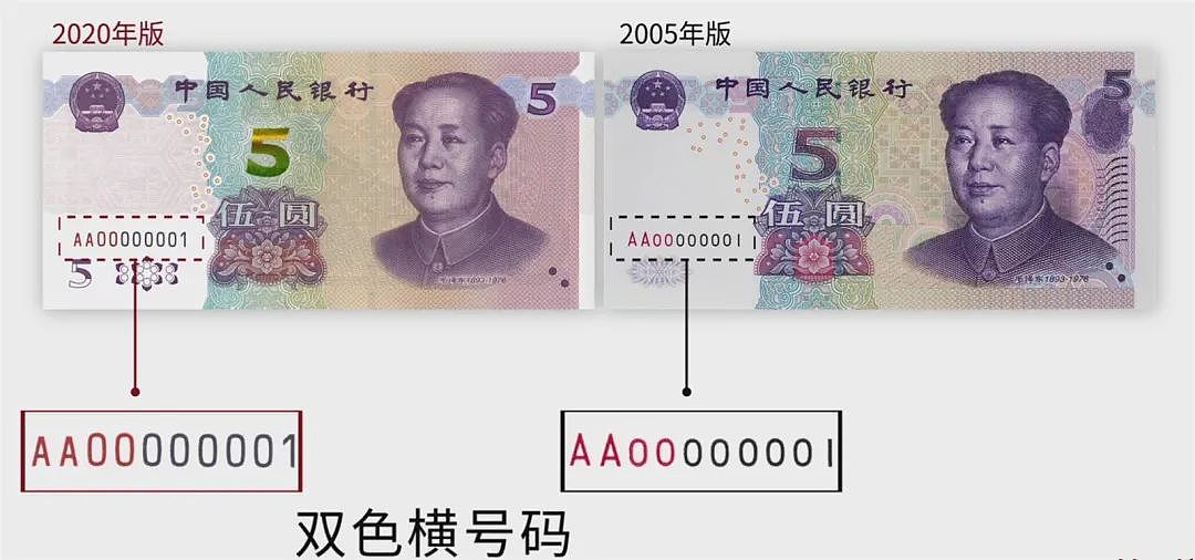 中国新版5元纸币11月5日起发行 新旧版本大对比（图） - 10