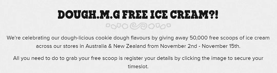限时免费！澳洲老牌Ben & Jerry’s狂送5万个冰淇淋，注册就能拿 - 1