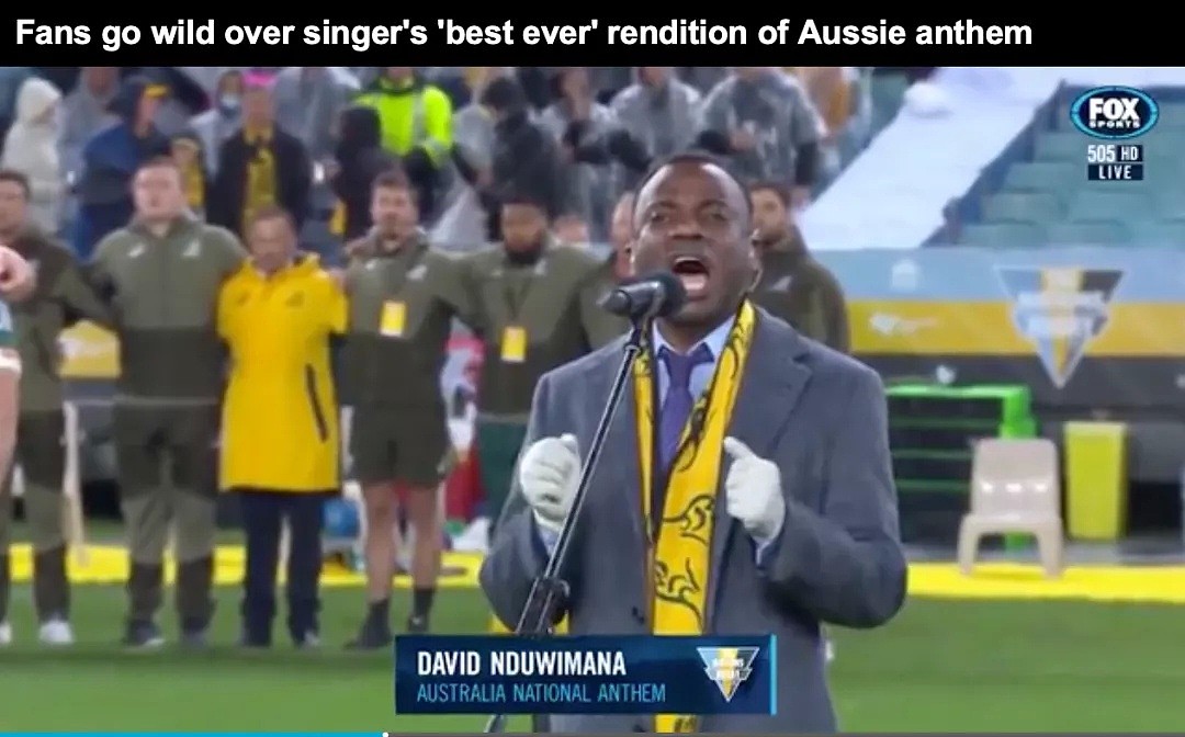 “直接给他发护照！” 非洲小哥唱出了“史上最佳澳洲国歌”！因避难抵澳，网友表示让他一直唱下去（组图） - 3