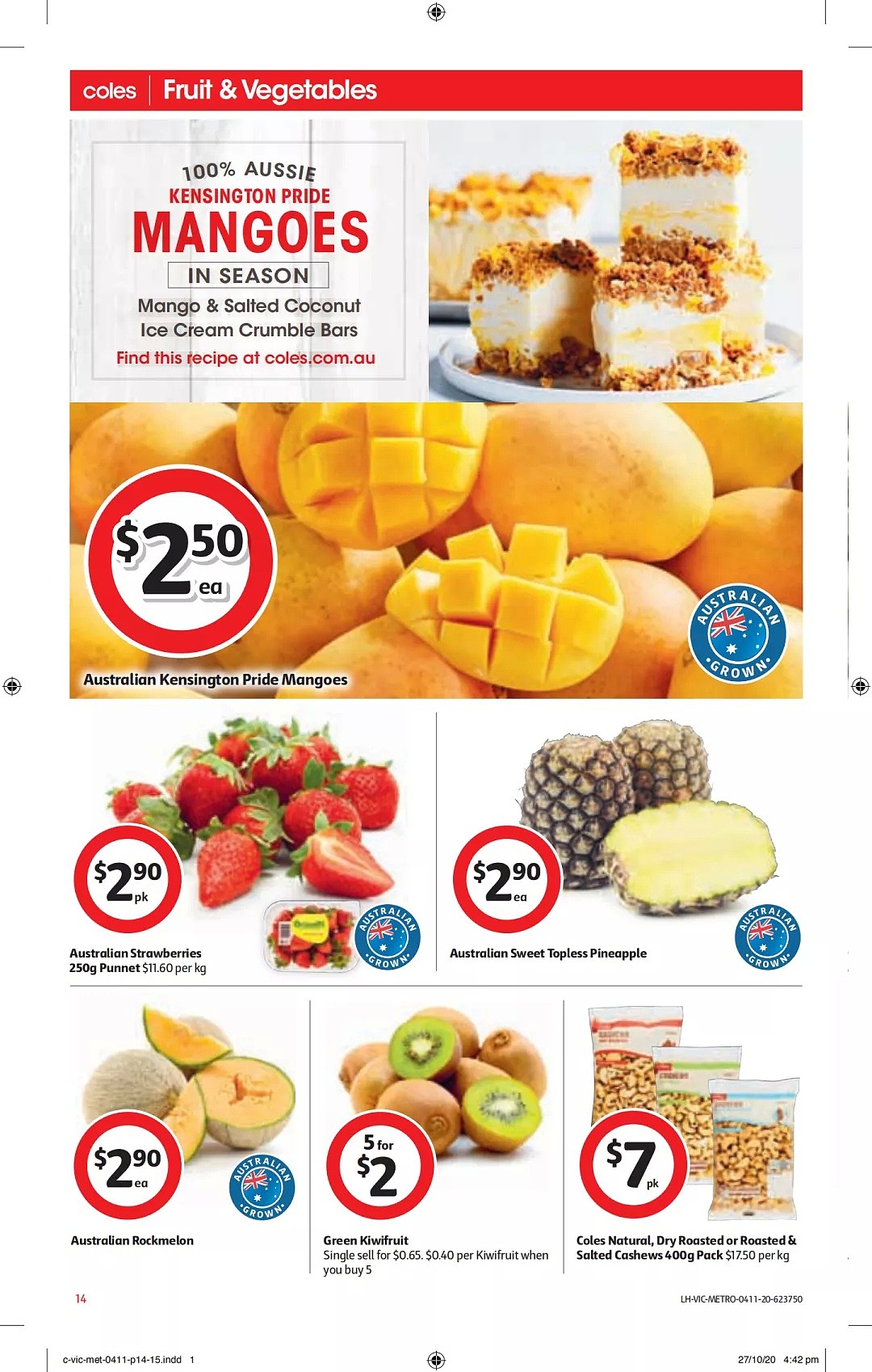 Coles 11月4日-11月10日折扣，油半价，免费换刀具活动开始 - 14