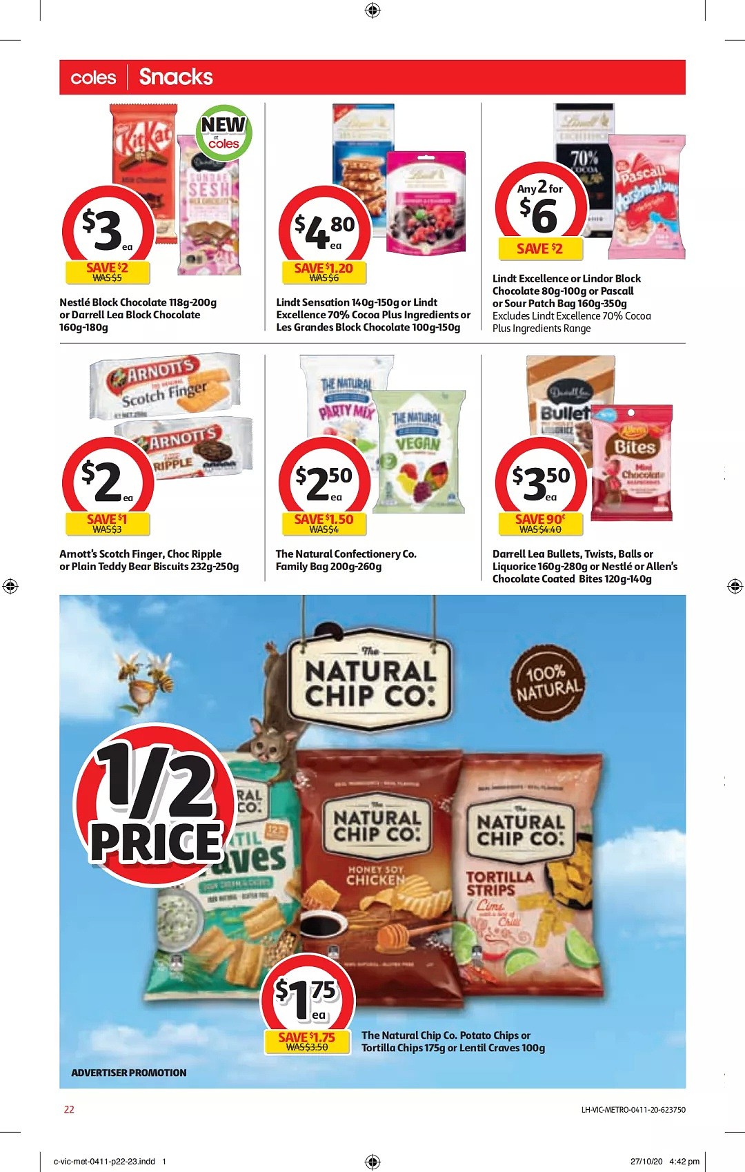 Coles 11月4日-11月10日折扣，油半价，免费换刀具活动开始 - 22