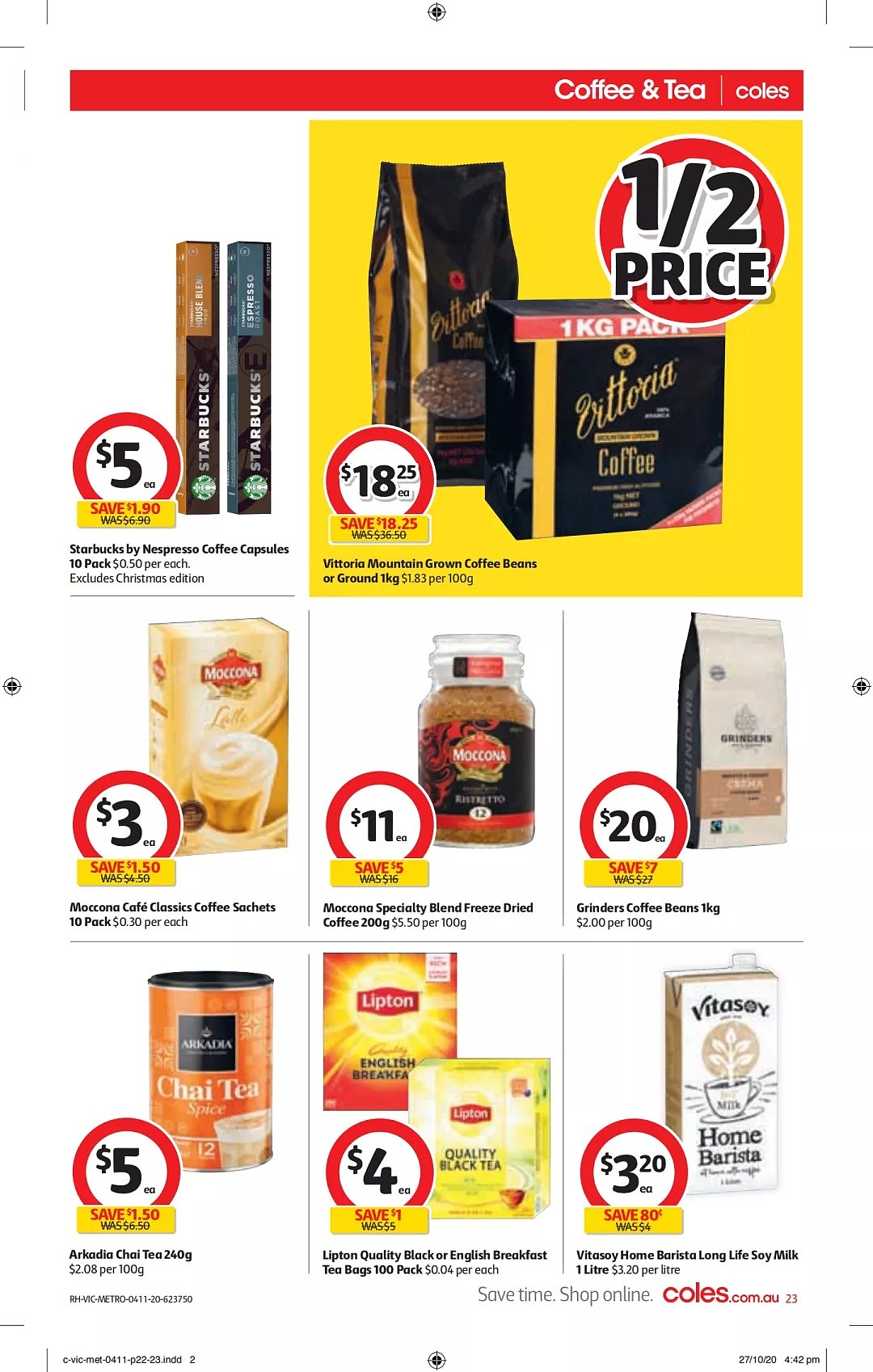 Coles 11月4日-11月10日折扣，油半价，免费换刀具活动开始 - 23