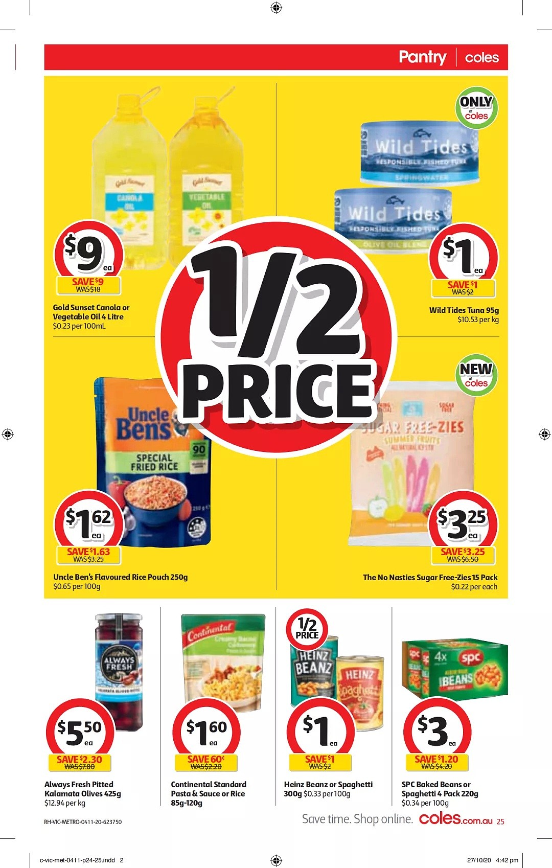 Coles 11月4日-11月10日折扣，油半价，免费换刀具活动开始 - 25