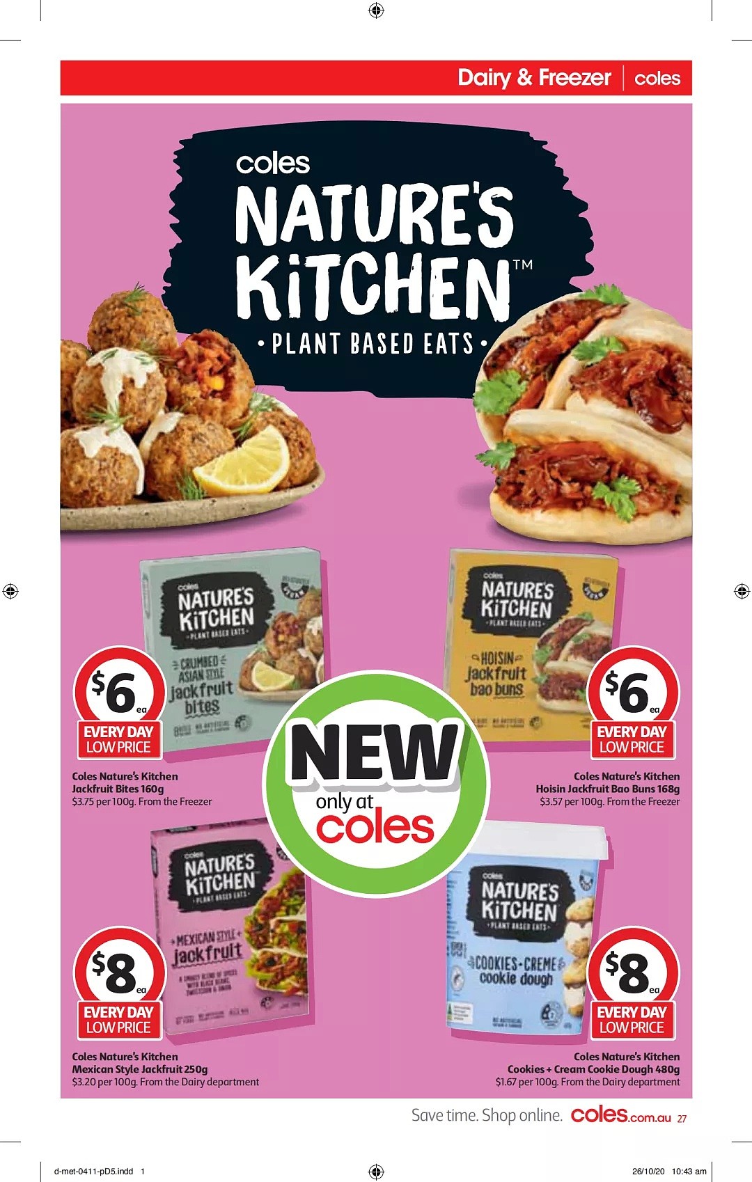 Coles 11月4日-11月10日折扣，油半价，免费换刀具活动开始 - 27