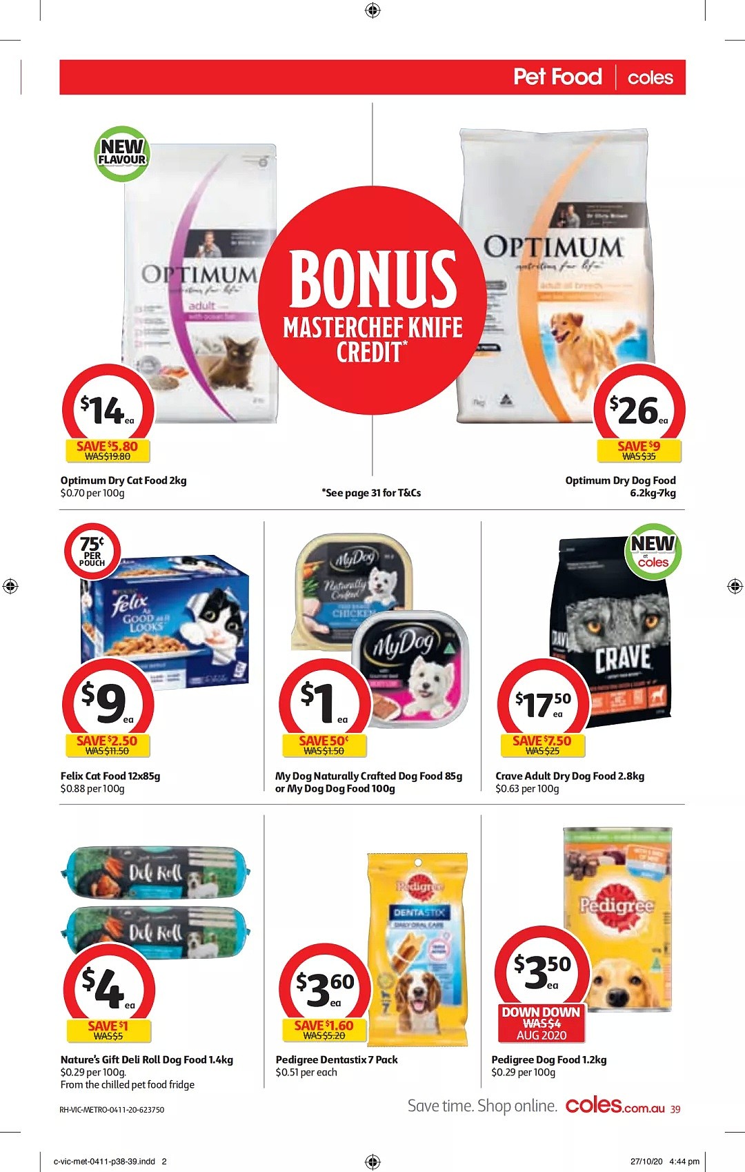 Coles 11月4日-11月10日折扣，油半价，免费换刀具活动开始 - 39