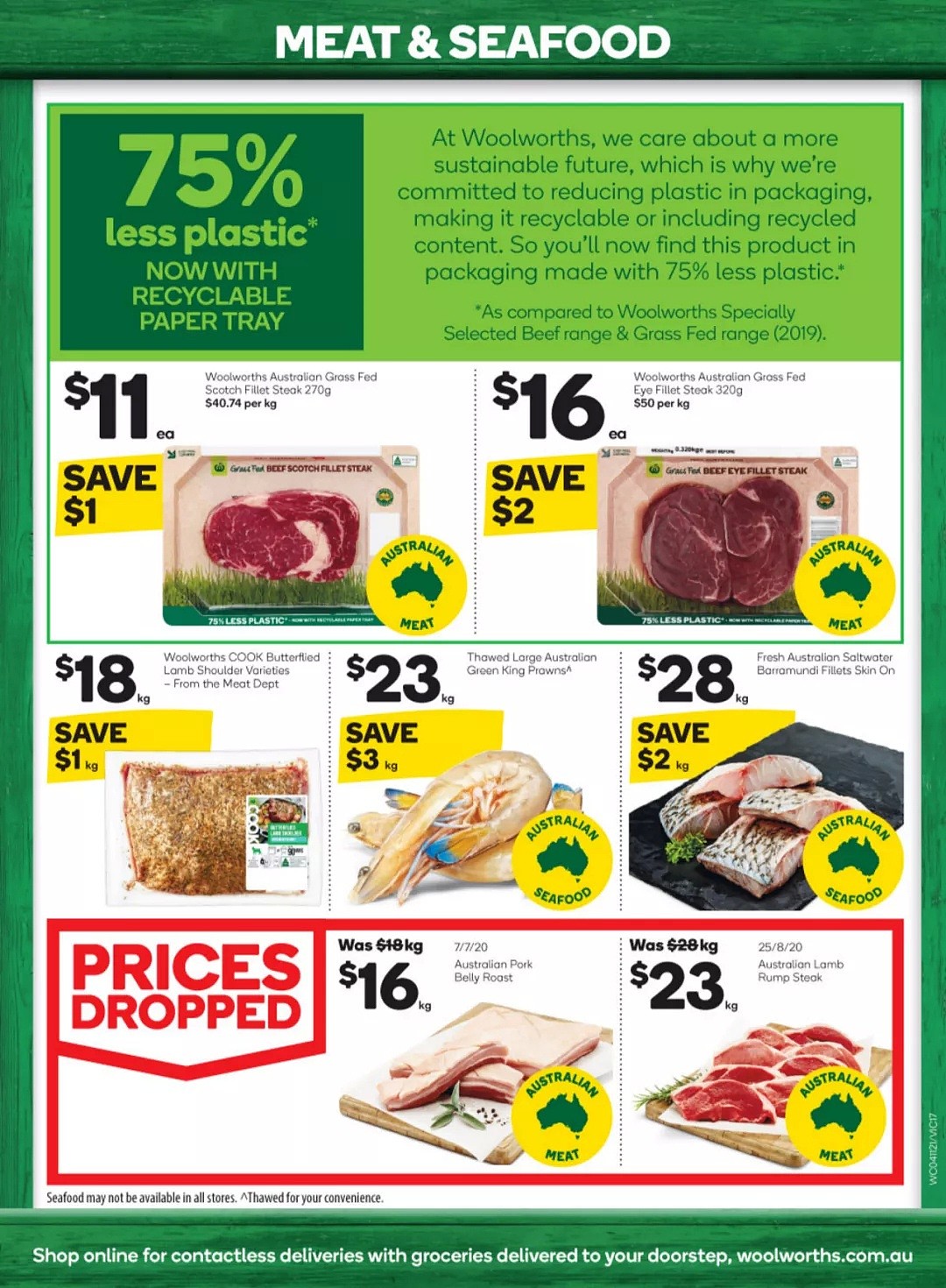 Woolworths 11月4日-11月10日折扣，纸尿裤、湿纸巾半价 - 17