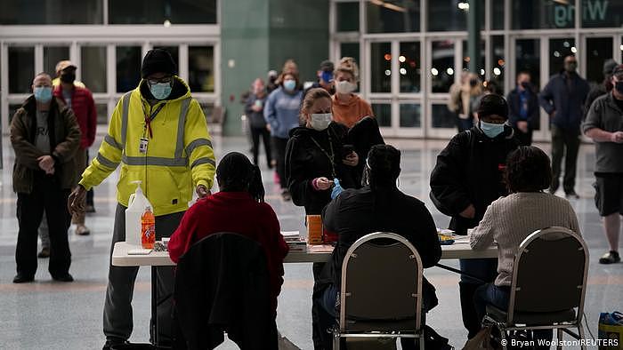 US Wahl 2020 Wahllokal in Louisville (Bryan Woolston/REUTERS)