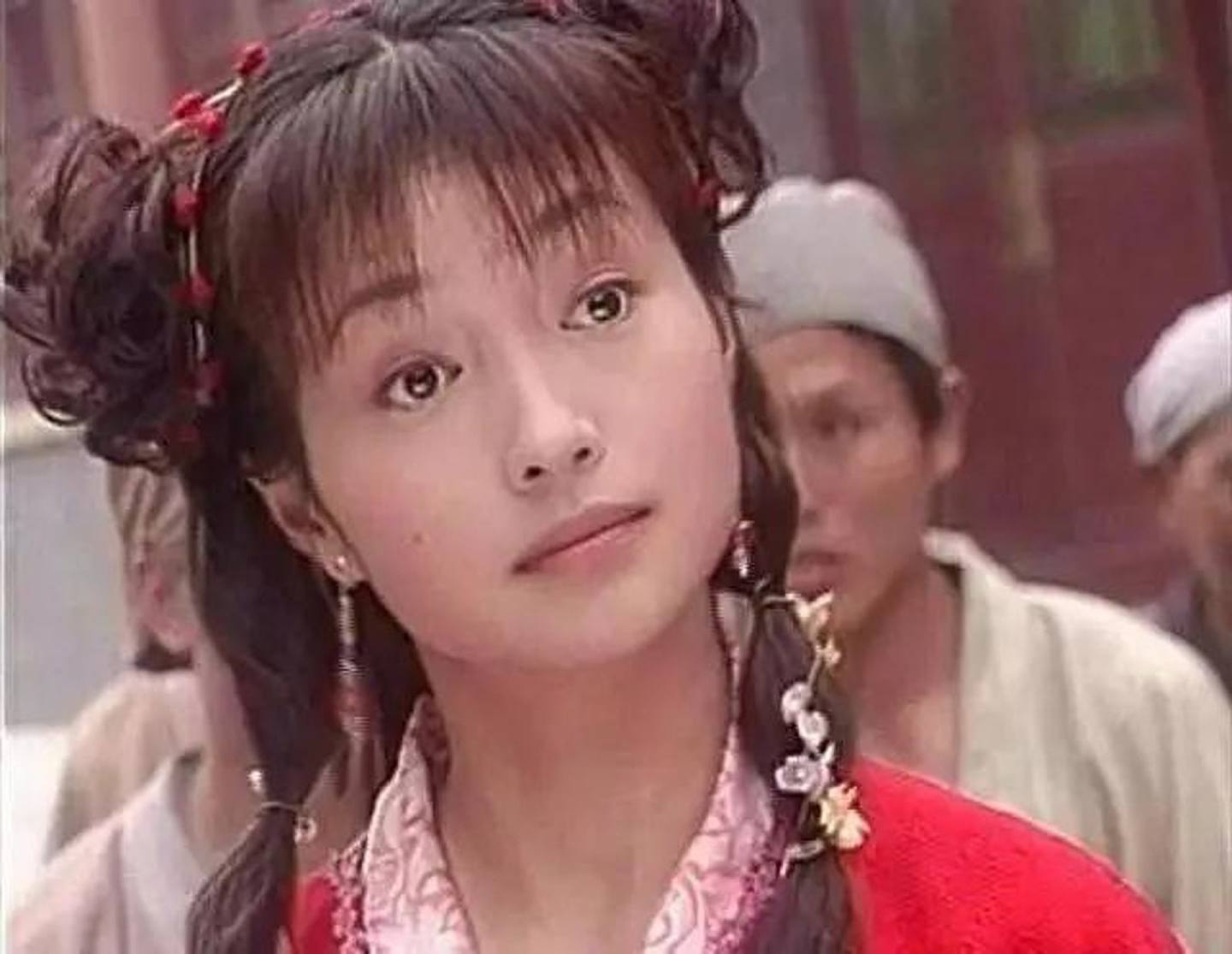 李绮虹曾在1995年版的《神雕侠侣》中饰演郭襄，更被外界封为「最美郭襄」。 （剧照）