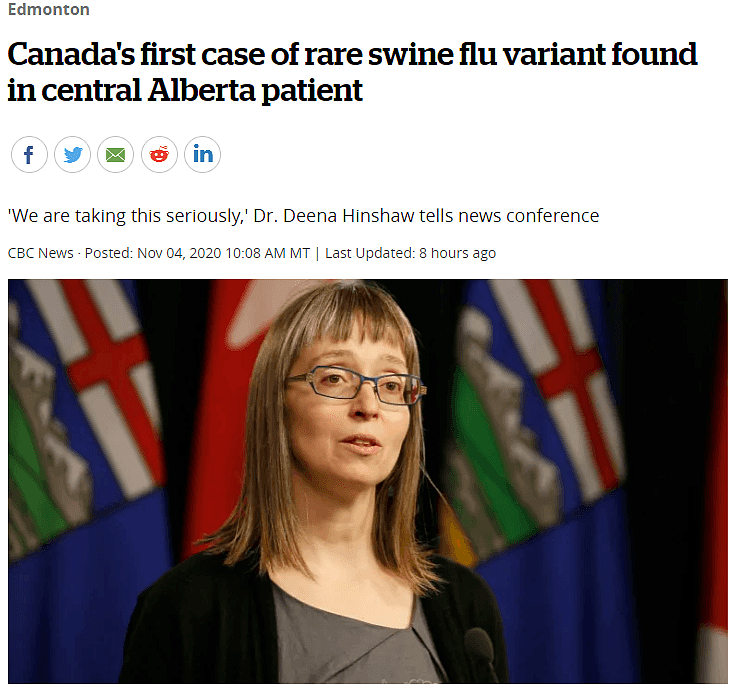 加拿大出现罕见病毒变异，已有人感染（组图） - 1