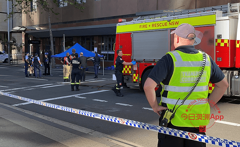 突发！悉尼CBD又有人坠楼，男子疑当场不治，周边道路封锁（组图） - 4