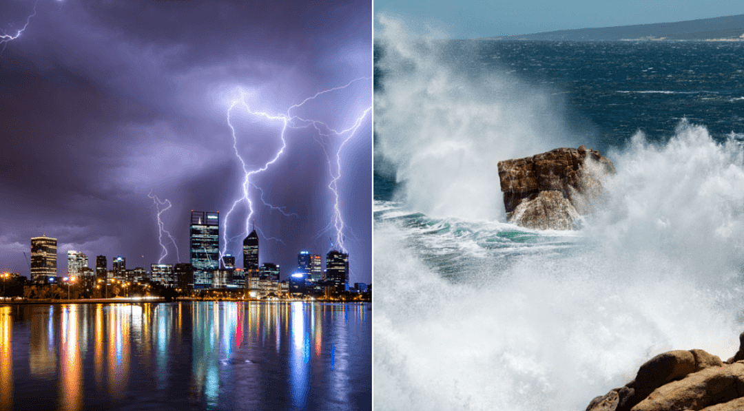 珀斯强降雨天气将持续到明天！西澳西南部将遭雷暴、狂风和暴雨袭击 - 2