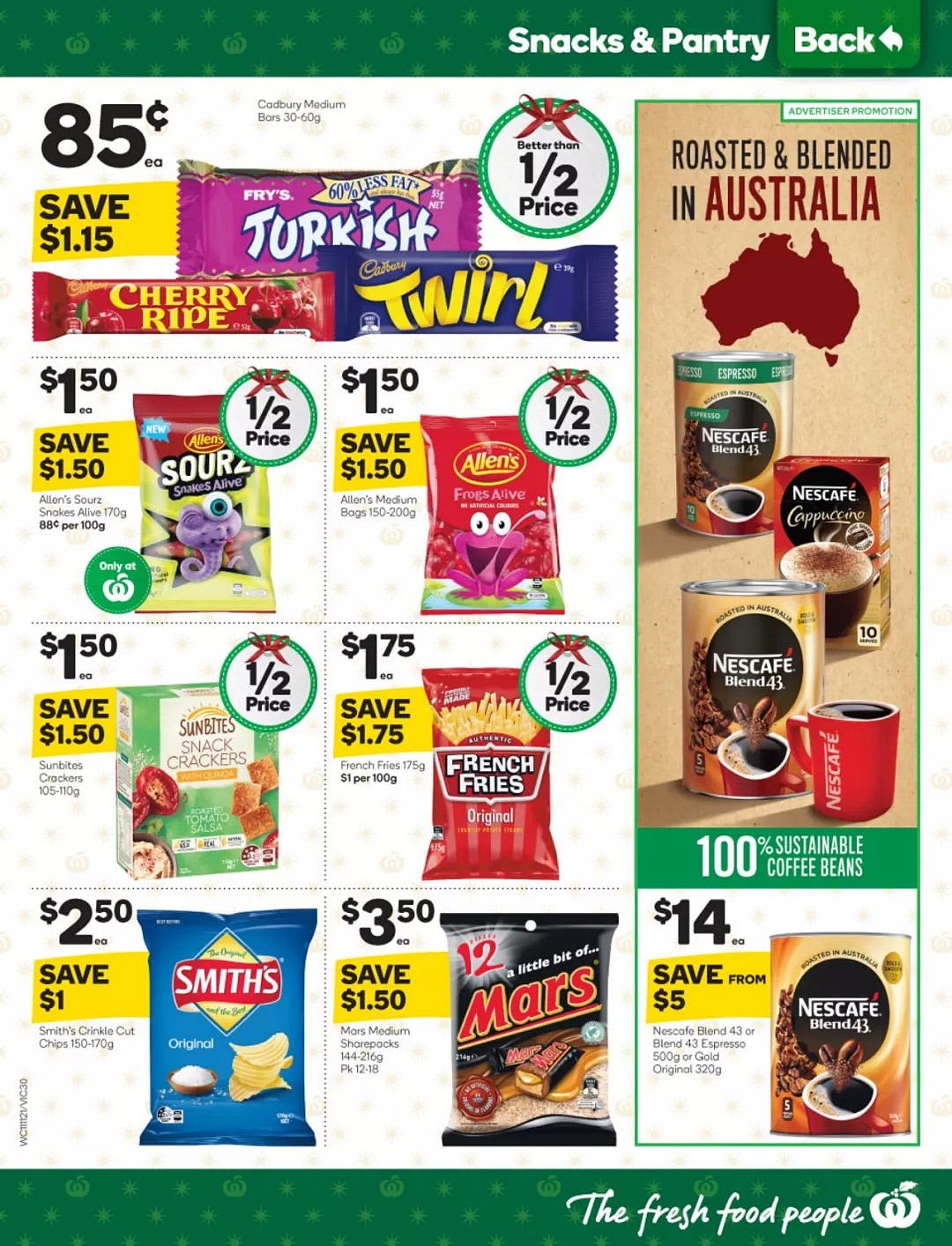 Woolworths 11月11日-11月17日折扣，美极泰式酸辣泡面半价 - 28