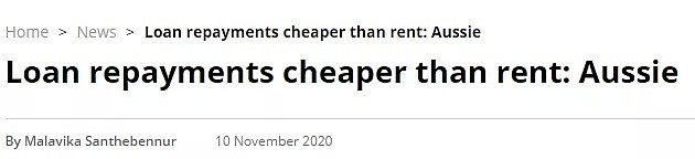 在澳洲，房贷已经比租房还便宜了 - 2