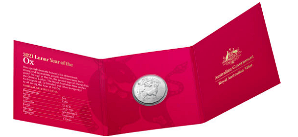一枚$3600！澳洲皇家铸币厂限量发行中国农历牛年收藏币，纯金 - 18