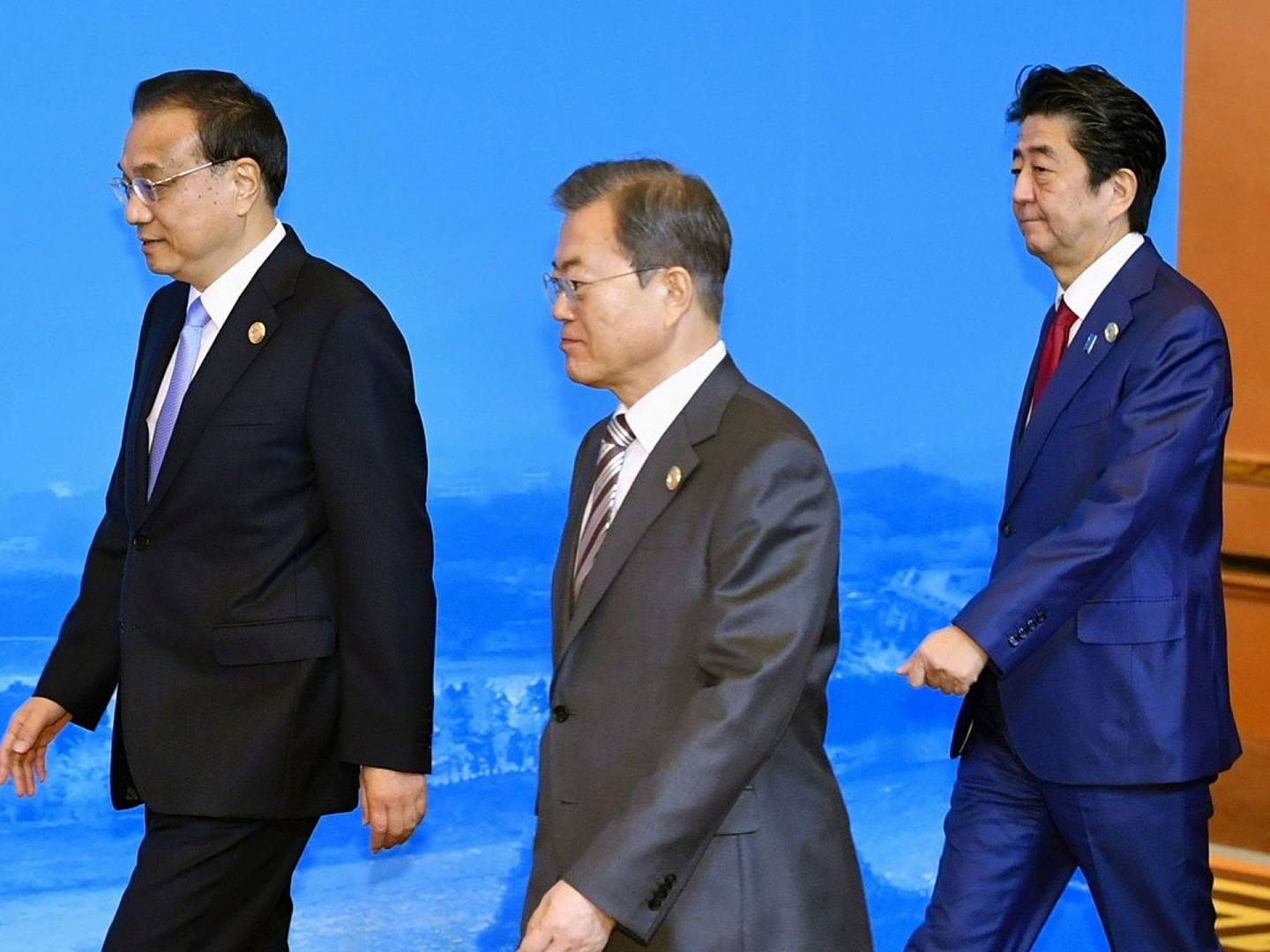 据了解，东北亚局势是此次中日韩领导人会议的主要议题之一。（Reuters）