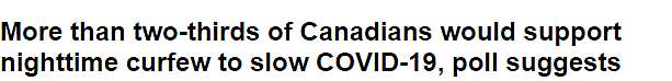 加拿大多省疫情失控，超过2/3的加拿大人支持政府立即实施宵禁！（组图） - 6
