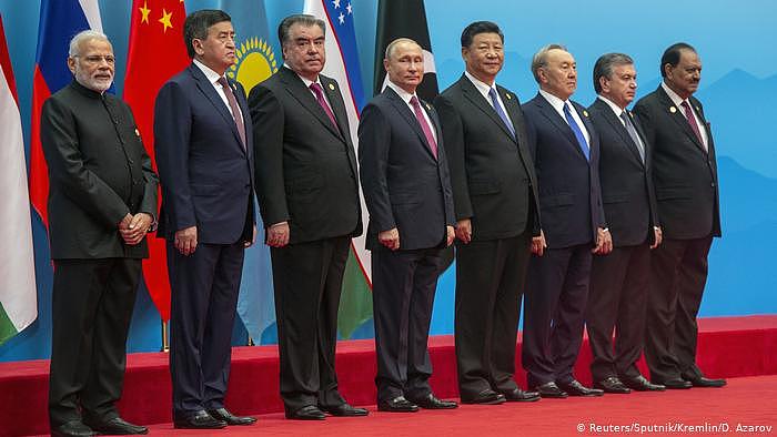 China Gipfel Shanghaier Organisation für Zusammenarbeit in Qingdao (Reuters/Sputnik/Kremlin/D. Azarov)