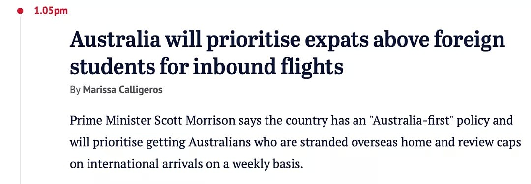 14天0新增，总理：留学生还不能返澳！双阴检测不靠谱？回国航班9人确诊 - 6