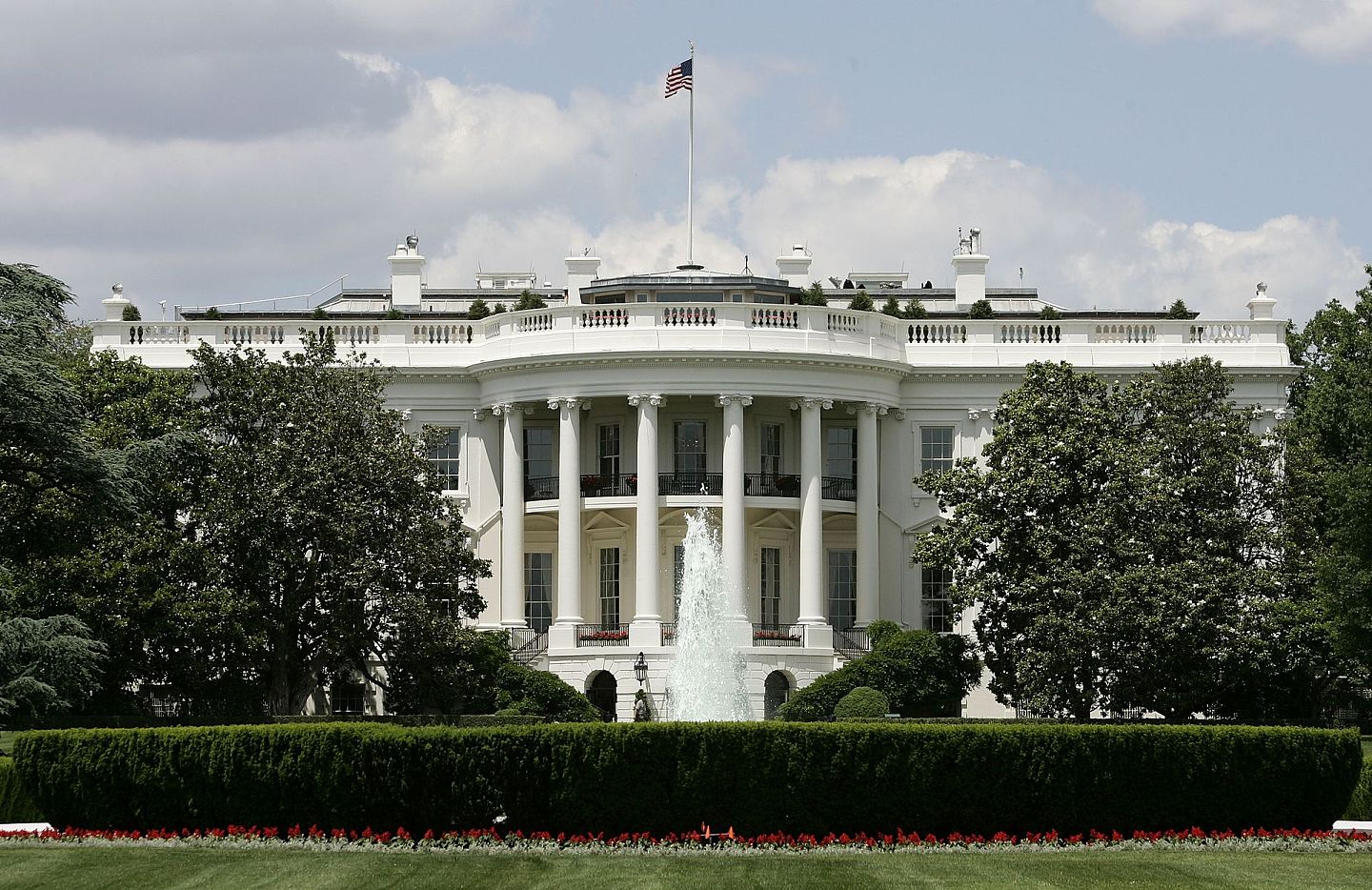 美国总统大选2020：图为2005年5月31日，镜头下位于美国华盛顿的白宫。（Getty）