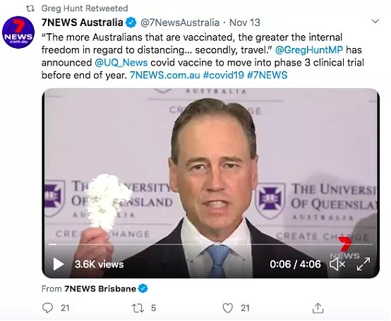 澳洲国产疫苗有望明年问世，全球疫苗竞赛进入最后冲刺阶段！“临床试验暂停”事件频发 - 2