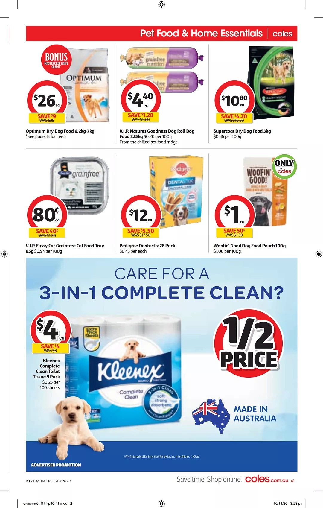 Coles 11月18日-11月24日折扣，油、防晒霜半价 - 41