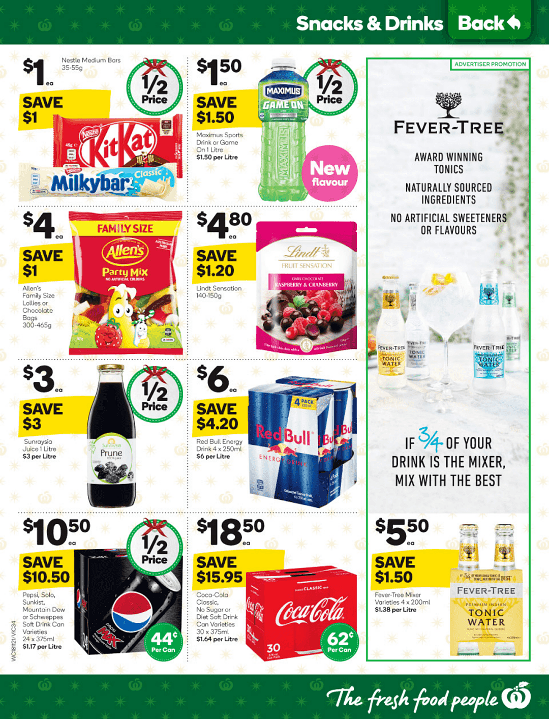 Woolworths 11月18日-11月24日折扣,巧克力、多款零食半价 - 38