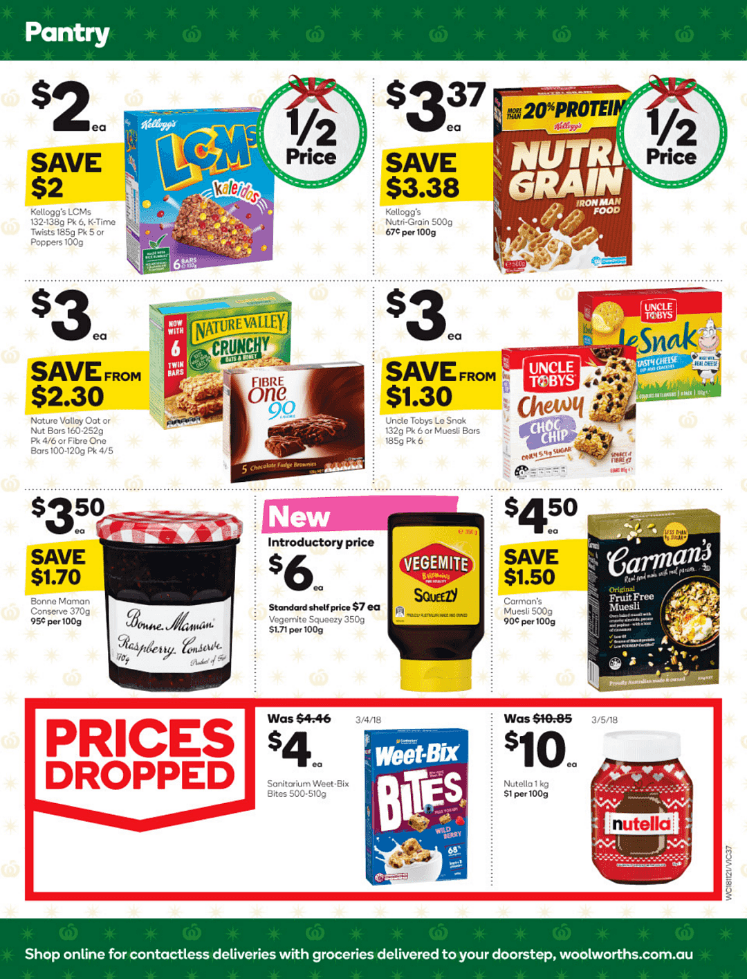 Woolworths 11月18日-11月24日折扣,巧克力、多款零食半价 - 41