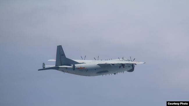 中国空军运-8飞机 （图片来源：台湾国防部网站）