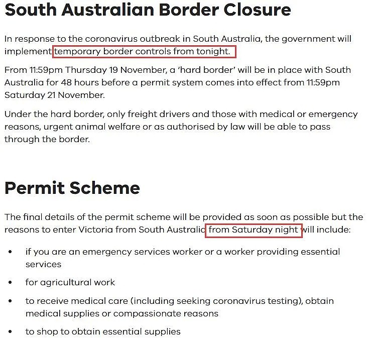 移民局闹乌龙！这类留学生可以豁免入境了，维州对南澳关闭边境，中国严格管理出入境活动（组图） - 9