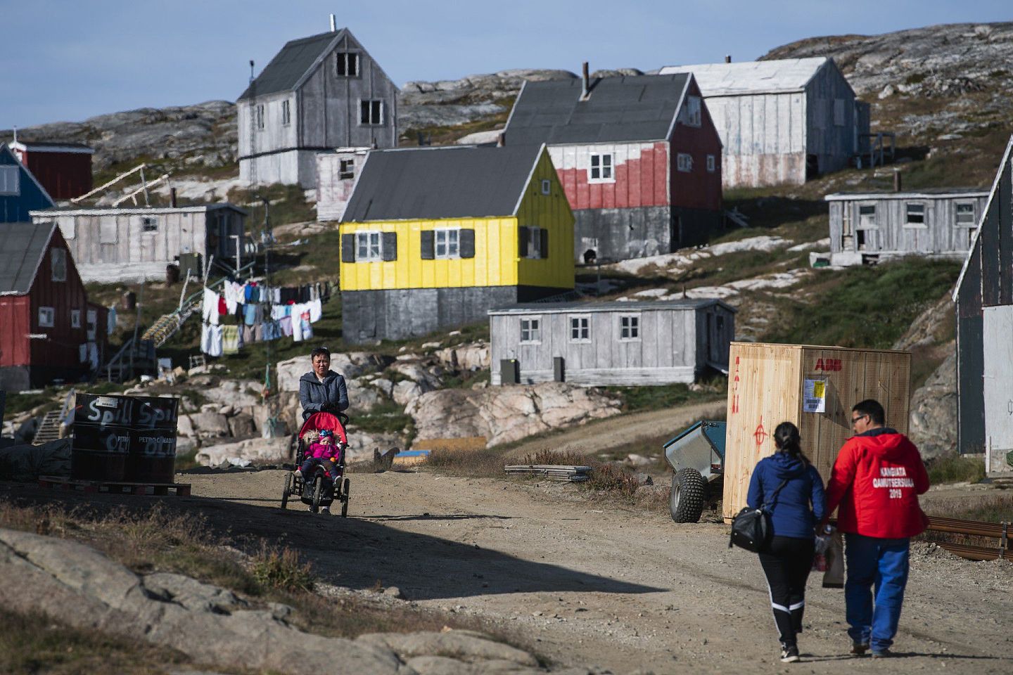 格陵兰岛蕴含石油、天然气与稀土等天然资源。美国总统特朗普（Donald Trump）曾提出购买格陵兰岛的建议。（AFP）