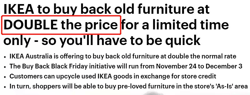 澳洲IKEA重磅宣布：双倍价格回收旧家具！背后的真相，让所有人沉默... - 4