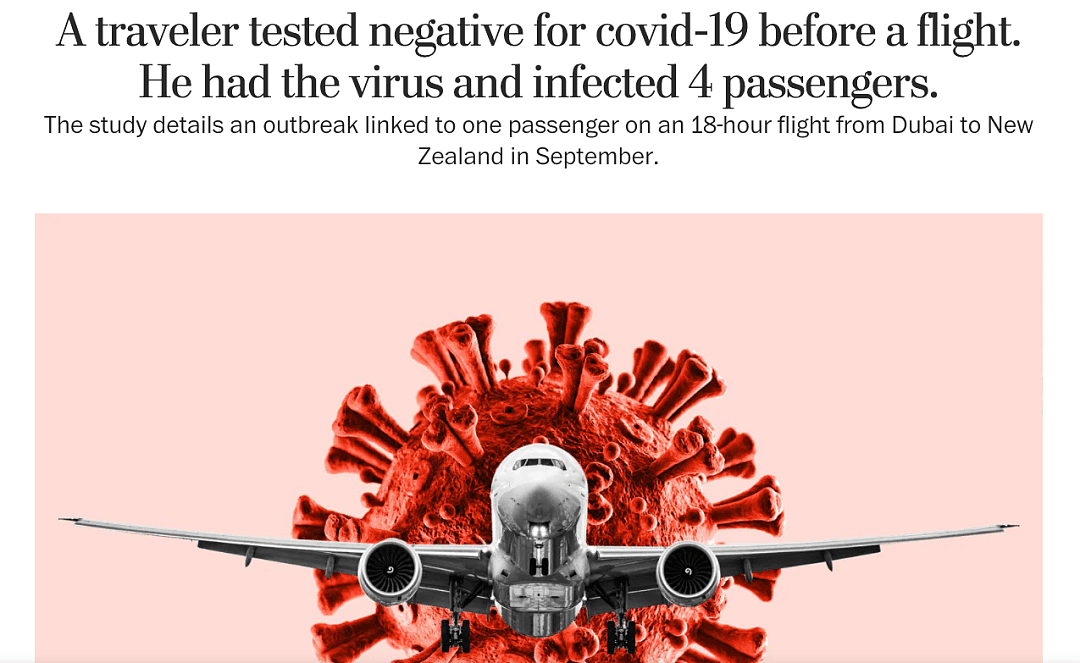 机舱成新冠病毒超级培养皿！1人阴转阳、7人被感染、18小时肆虐全机（组图） - 5