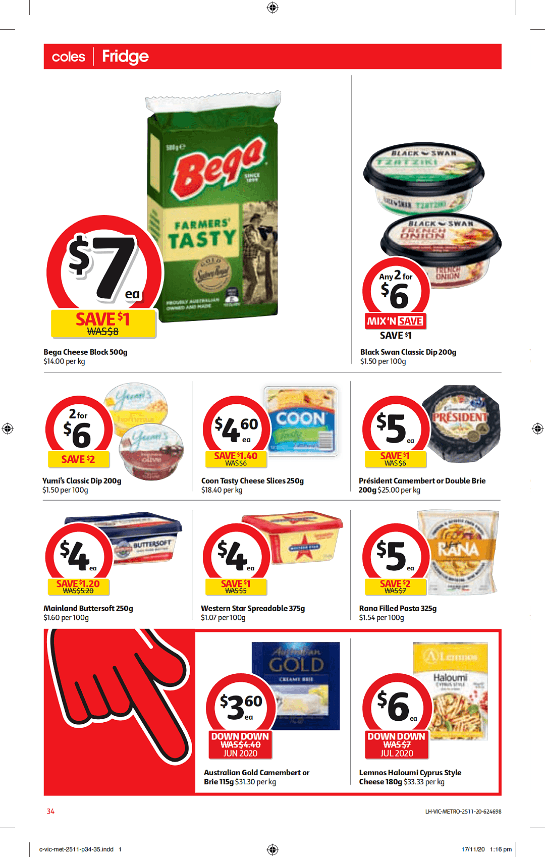 Coles 11月25日-12月1日折扣，清洁用品、冰淇淋半价 - 34