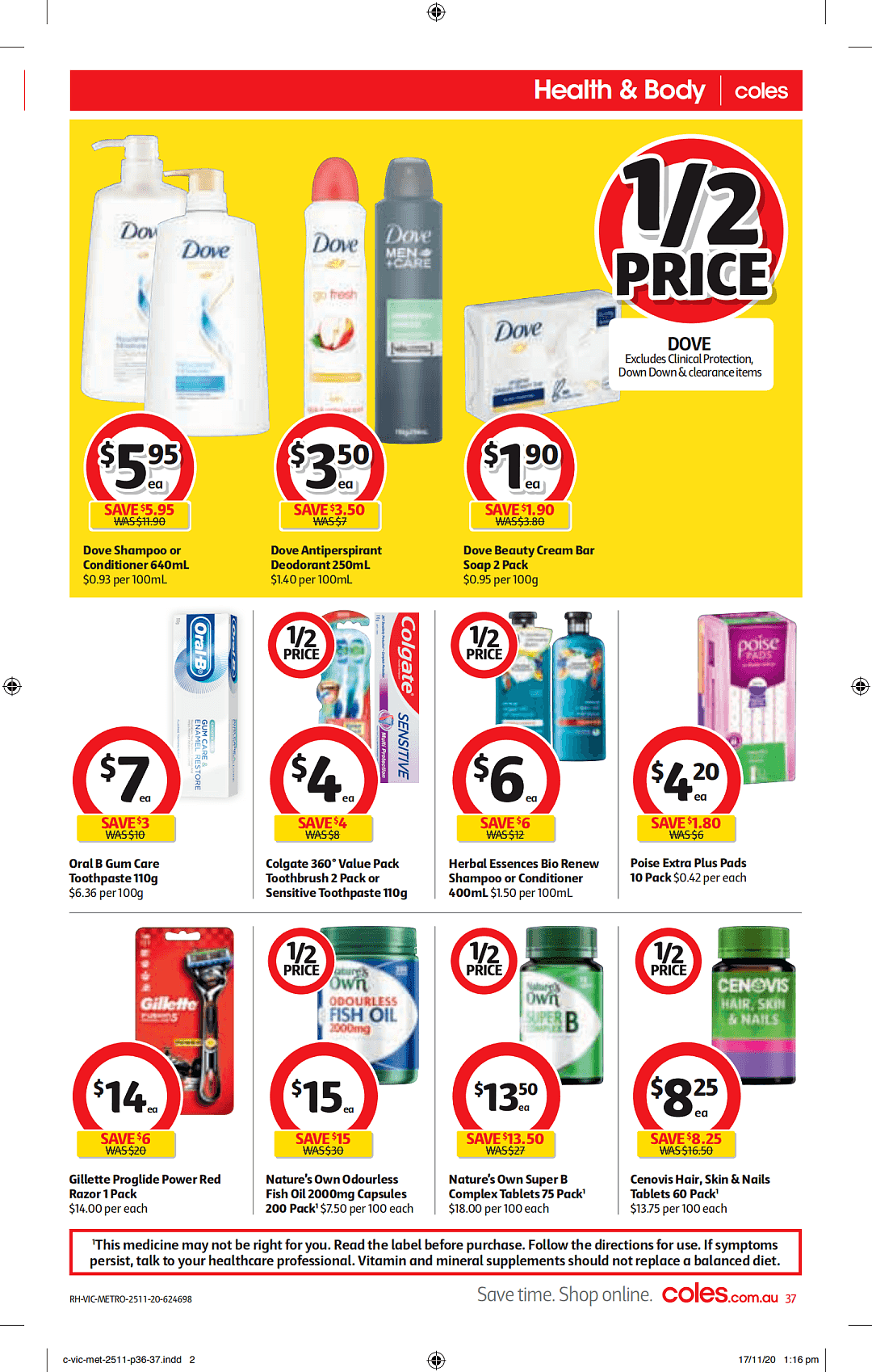 澳Coles最新半价商品清单：纯净水、洗护产品在列...活动为期五天，明日开始（组图） - 34