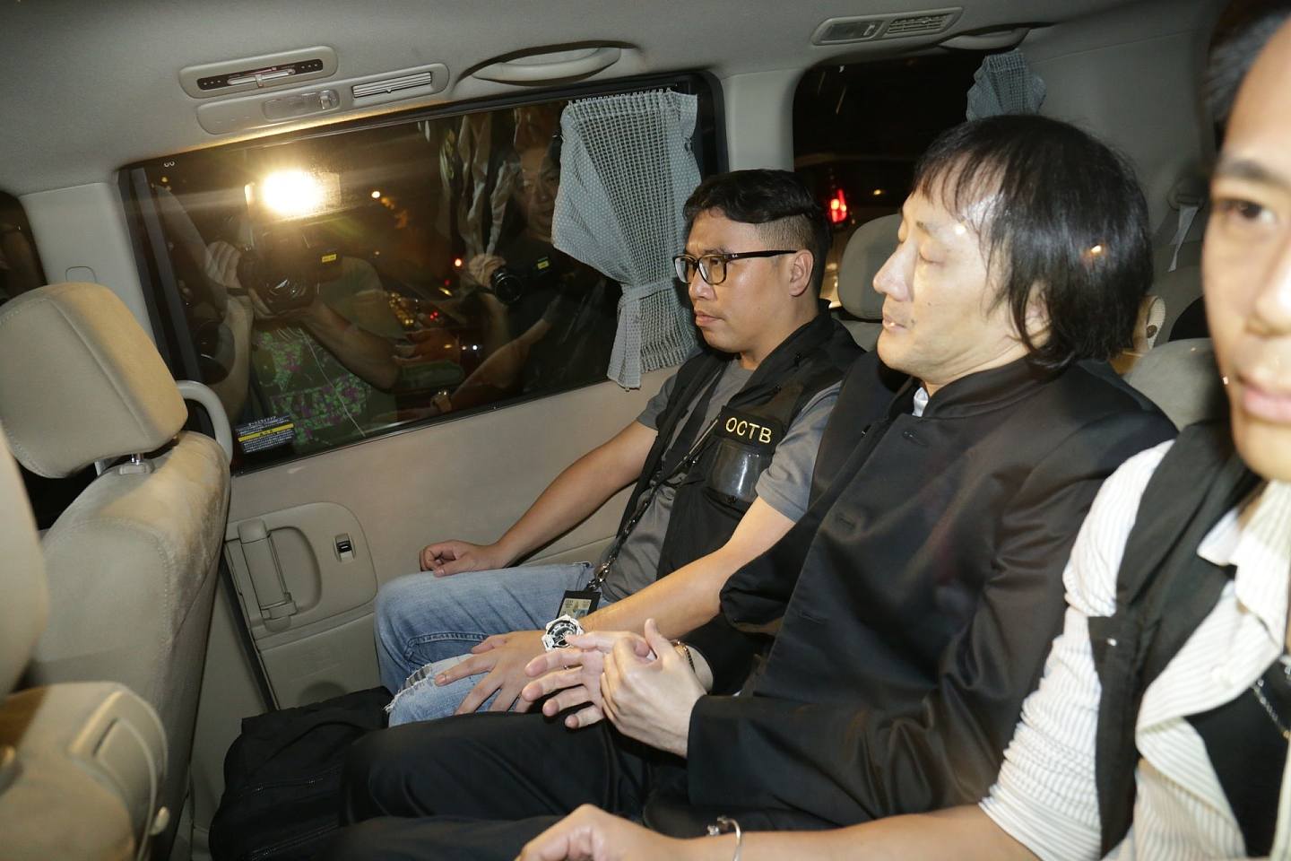 2017年11月，上海仔涉嫌洗黑錢被捕。（資料圖片）