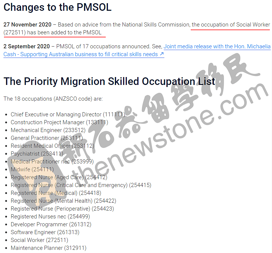 PMSOL清单更新！309/300等签证可在境内获批，这些人可优先考雅思（组图） - 1