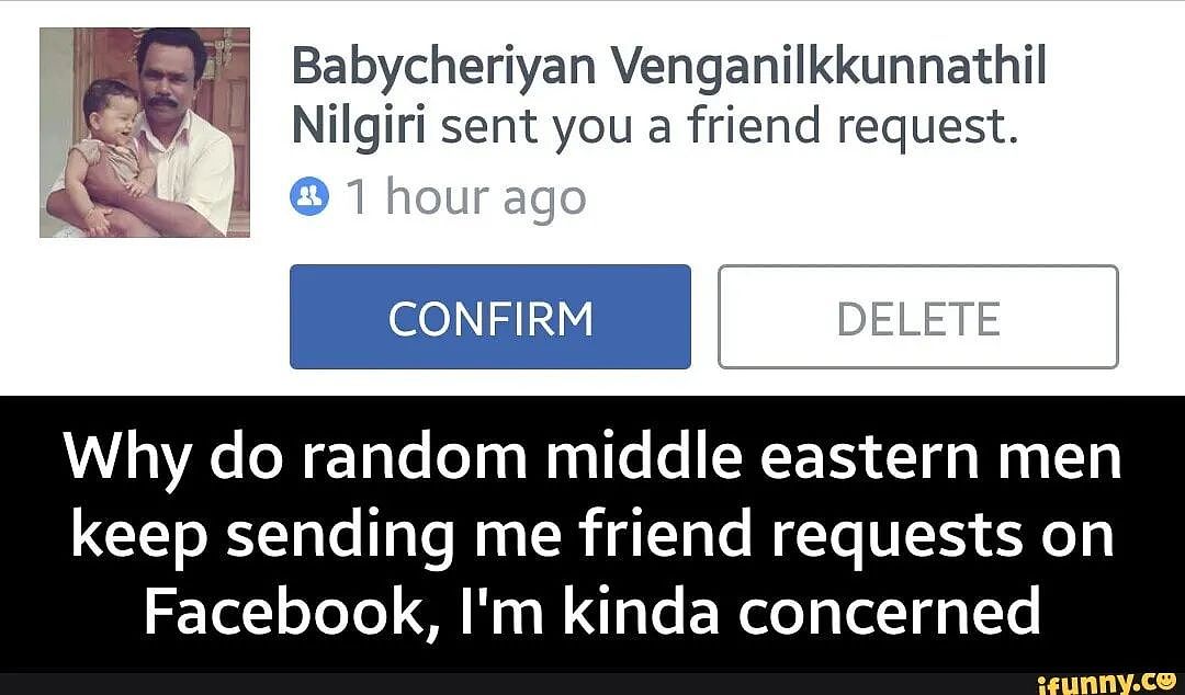 陆媒：千万不要在脸书上加中东人的好友 （组图） - 1