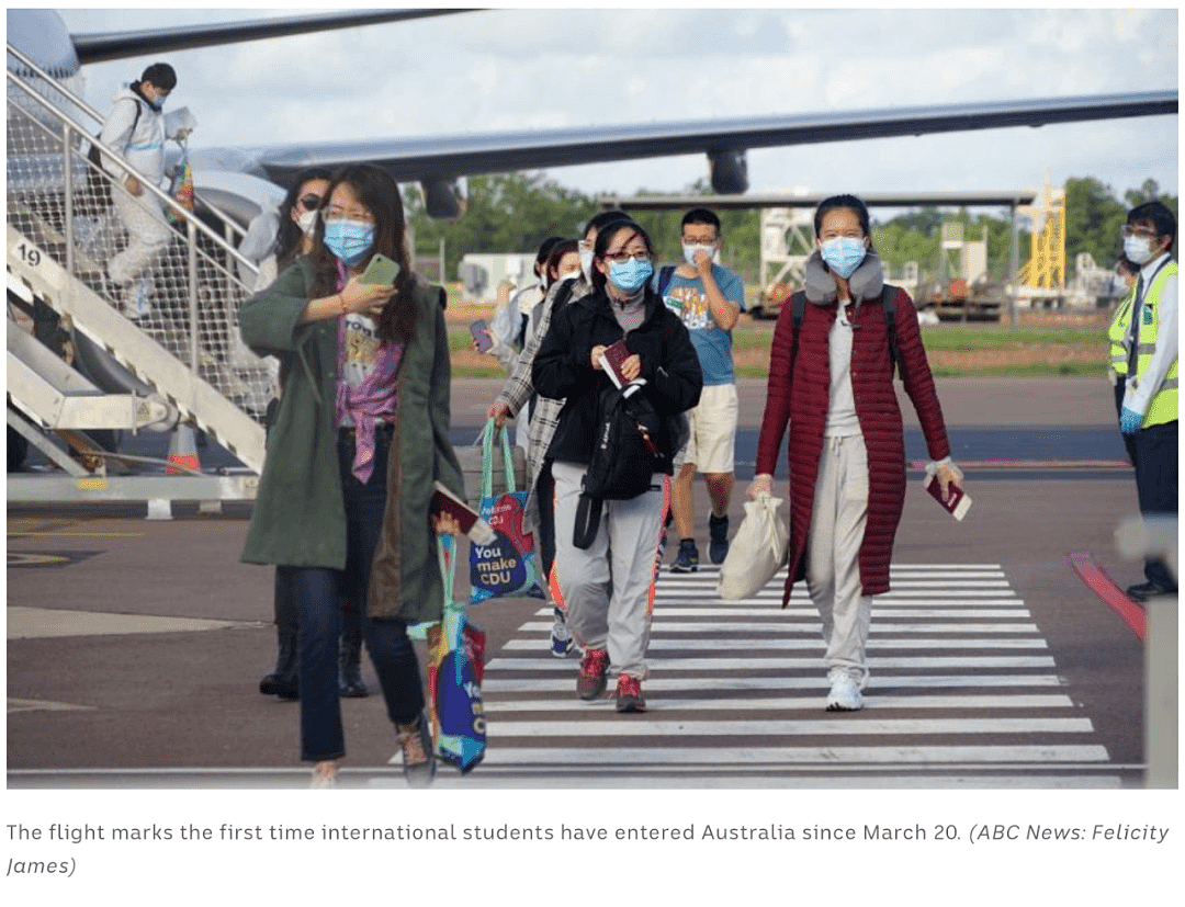 首批中国留学生顺利返澳，政府确认还将回来更多！委员会建议给留学生发签证外加现金补贴（组图） - 6