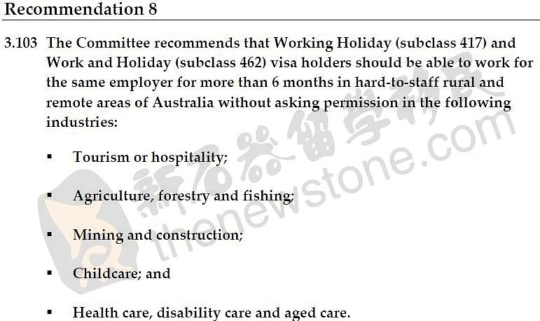 重新划分偏远地区、提高年龄上限、延长工作时限...澳移民委员会拿出终极报告，这个签证还会迎来哪些变化？ - 6