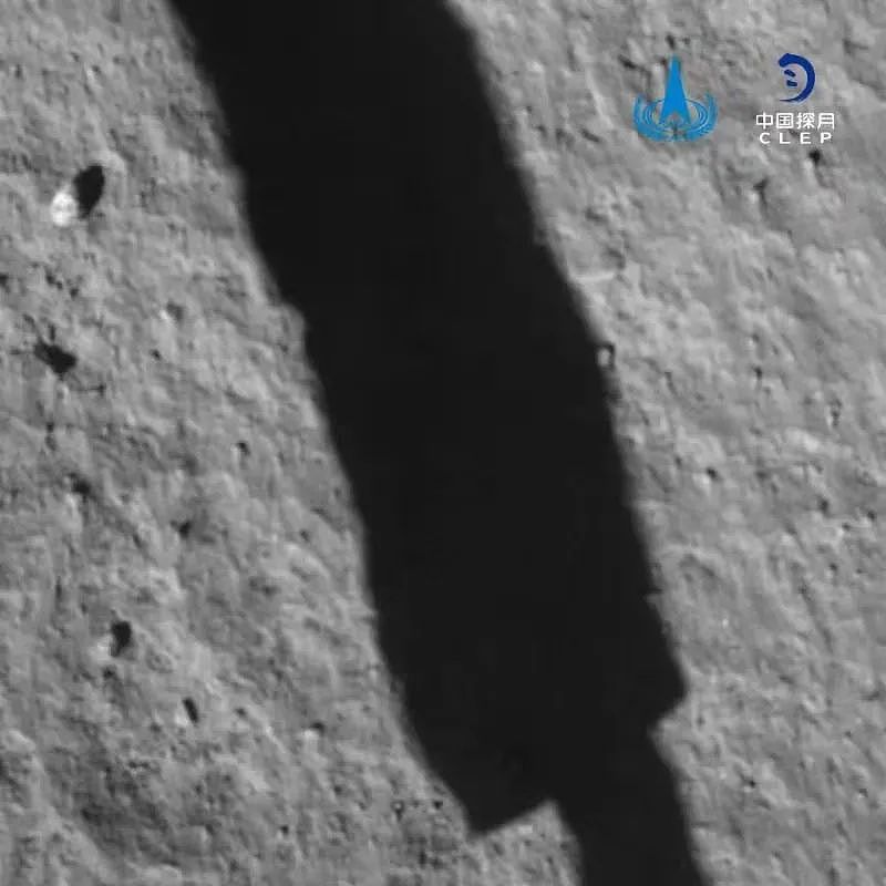 嫦娥五号成功在月球正面着陆 月面照片来了！（组图） - 4